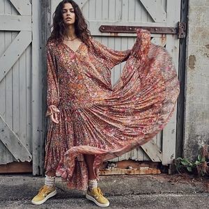 Free People Feeling Groovy Maxi Dress